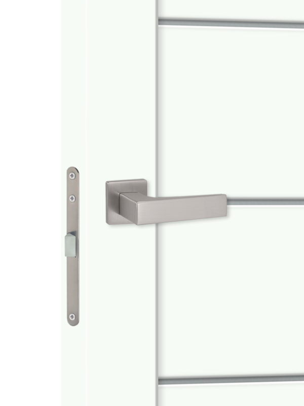 Белый Опал, 900х2000, LR, б/врезки замка и петель, стекло Мателюкс