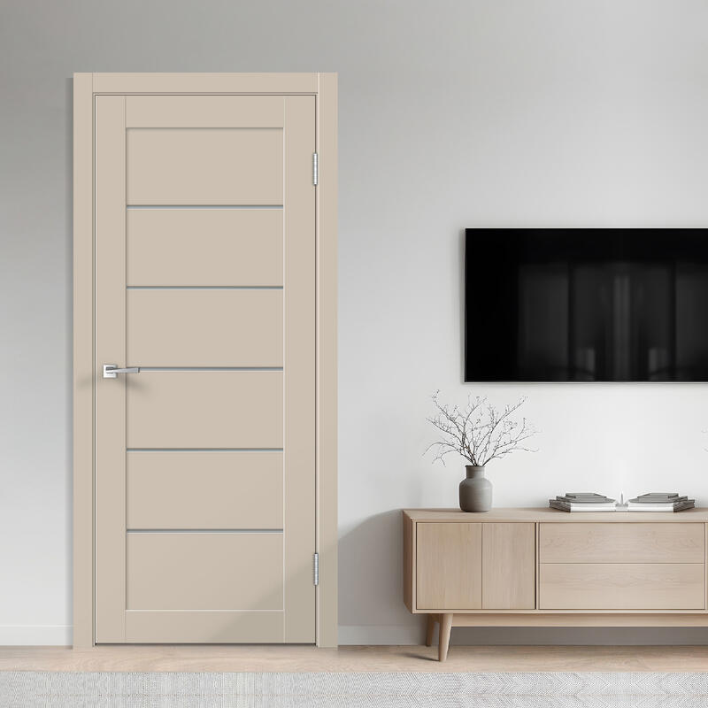 Кварцит, 700х2000, LR, б/врезки замка и петель, стекло Мателюкс