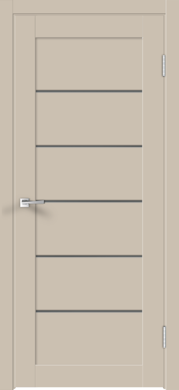 Кварцит, 700х2000, LR, б/врезки замка и петель, стекло Мателюкс Графит