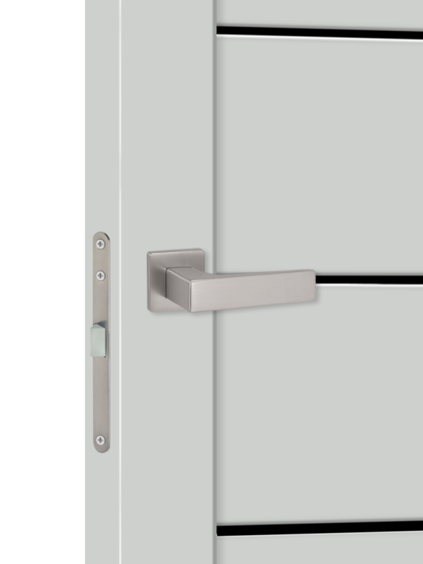 Доломит, 900х2000, LR, б/врезки замка и петель, стекло Лакобель черное