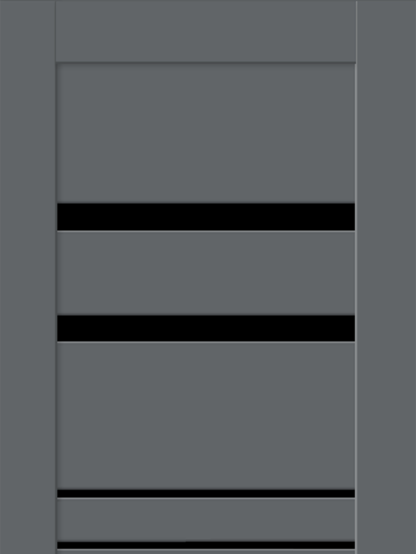 Вулкан, 700х2000, LR, б/врезки замка и петель, стекло Лакобель черное