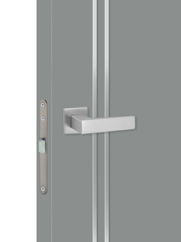 Серый Агат, 800х2000, LR, б/врезки замка и петель, кромка ABS 2мм с 4х ст., молдинг цвет алюм.