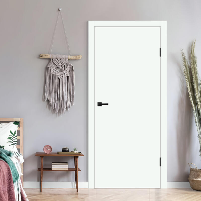 Эльбрус, 600х2000, LR, з. M1895 BL (черный), без врезки п/петли, чёрная алюм. кромка с 4х ст.