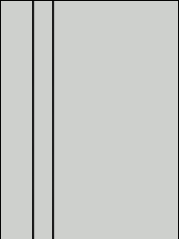 Доломит, 600х2000, LR, з. M1895 BL (черный), без врезки п/петли, чёрная алюм. кромка с 4х ст.