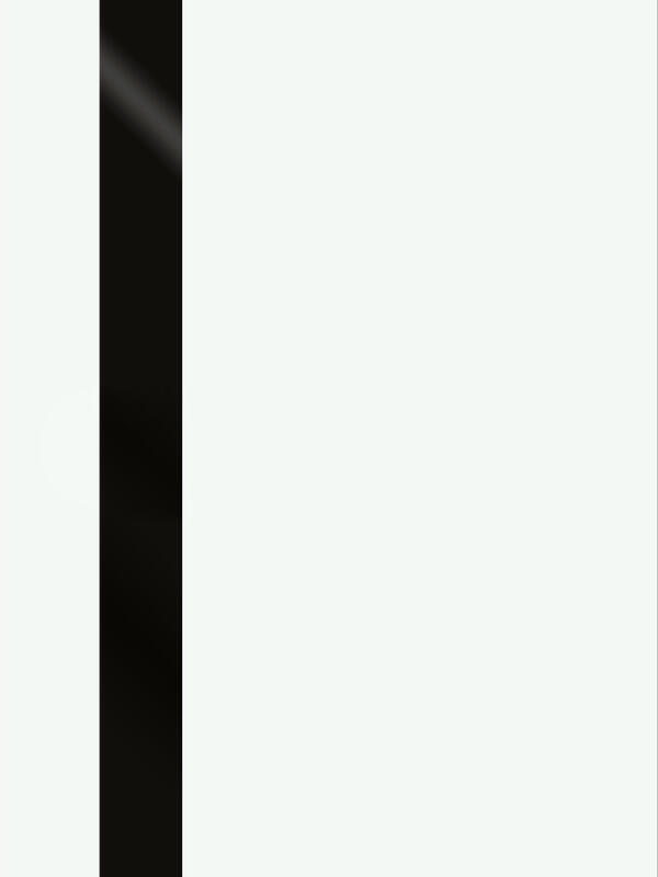 Эльбрус, 700х2000, LR, б/врезки замка и петель, стекло Лакобель черное, кромка ABS 2мм с 4х ст.