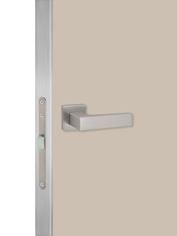 Кварцит, 600х2000, LR, з. M1895 SN, без врезки п/петли, алюм. кромка с 4х ст.