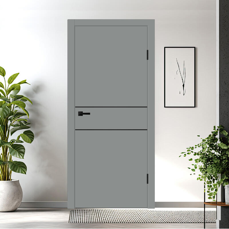 Серый Агат, 600х2000, LR, б/врезки замка и петель, кромка ABS 2мм с 4х ст., молдинг цвет черный