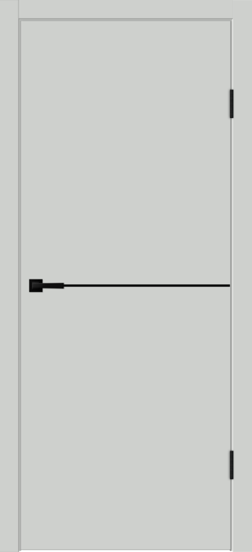 Доломит, 600х2000, LR, б/врезки замка и петель, кромка ABS 2мм с 4х ст., молдинг цвет черный