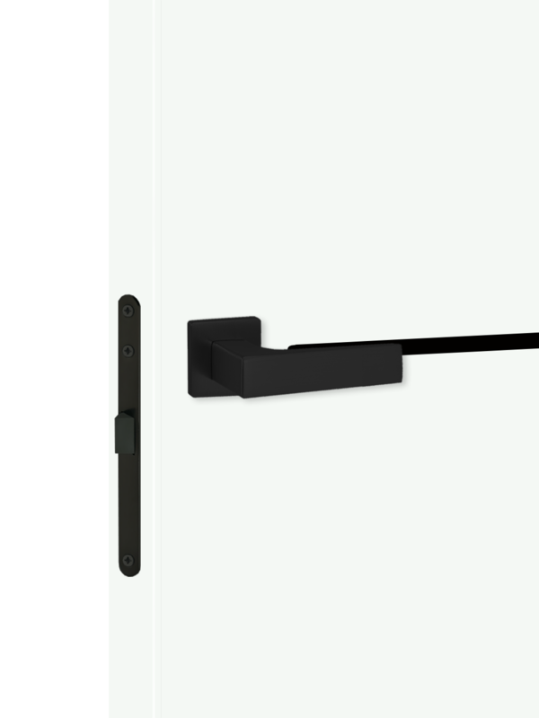 Эльбрус, 800х2000, LR, б/врезки замка и петель, кромка ABS 2мм с 4х ст., молдинг цвет черный