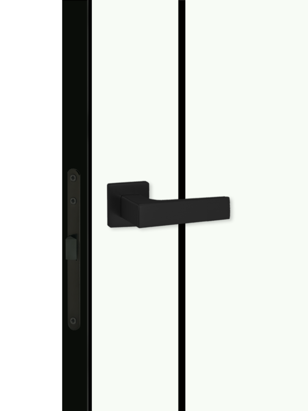 Белый Опал, 800х2000, LR, з. M1895 BL (черный), без врезки п/петли, черн. ал. кромка с 4х ст.