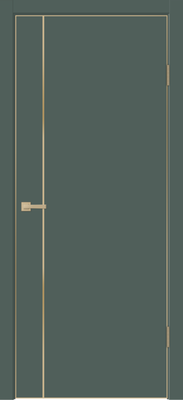 Яшма, 900х2000, LR, з. M1895 MSG, без врезки п/петли, алюм. кромка шампань с 4х ст.