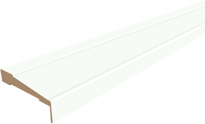 Дверной наличник EMALUX NEO 2 телескопический Белый опал 85х34х2200