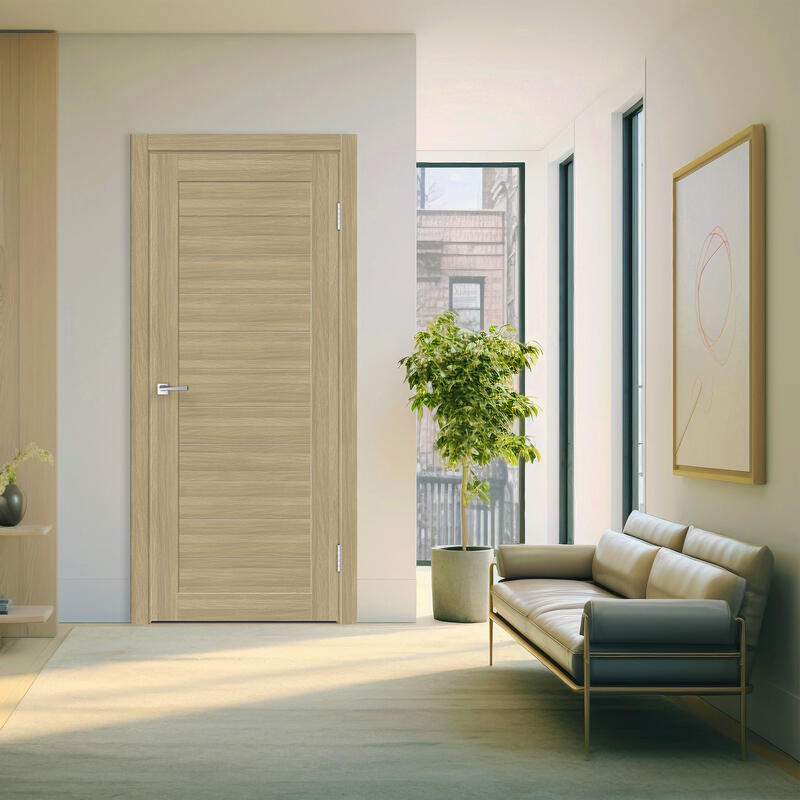 Дуб Бавария, 600х2000, LR, б/врезки замка и петель