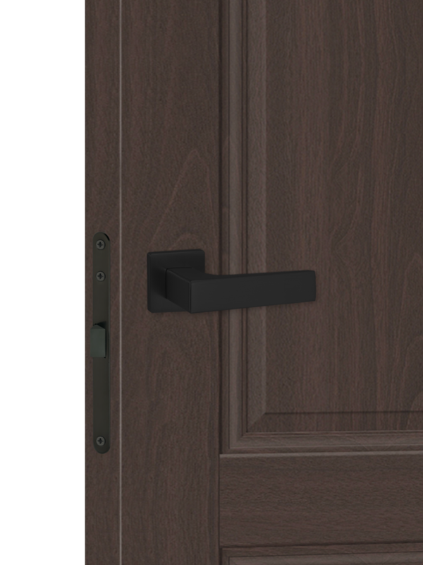 Орех американский шоколад, 900х2000, LR, б/врезки замка и петель