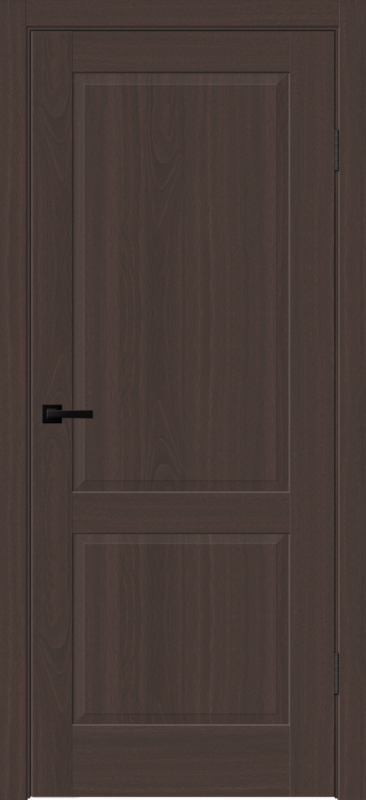 Межкомнатная дверь SOFTWOOD ALTO 11 глухое 2P без притвора Орех американский шоколад 600х2000