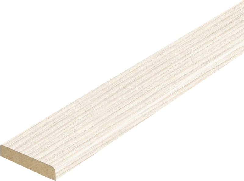 Дверной нащельник 3D Flex Белый 30х 8х2100