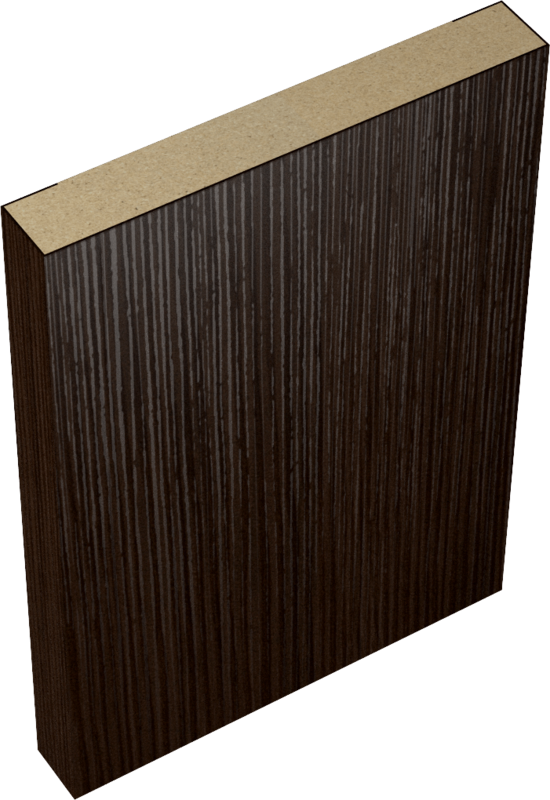 Дверной наличник 3D Flex плоский Венге 70х 8х2200