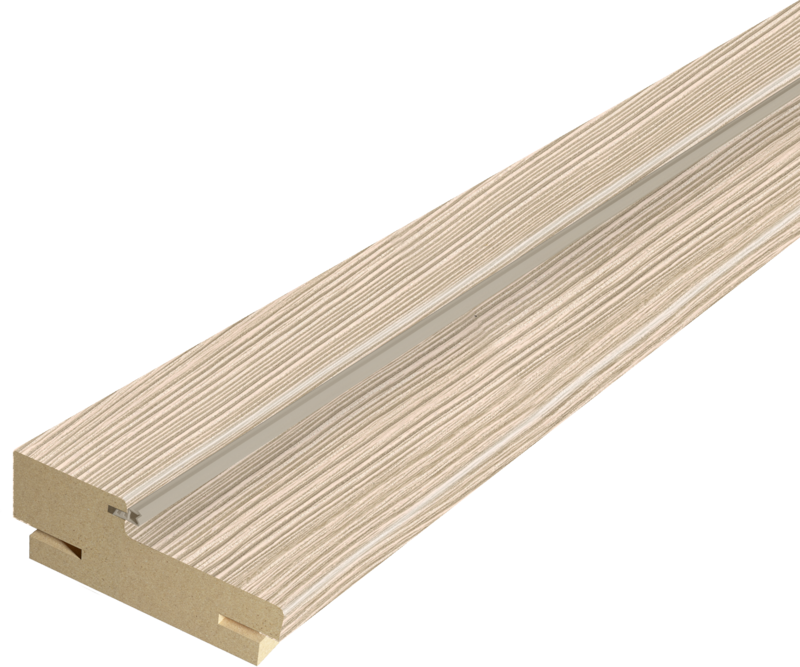 Дверная стойка 3D Flex 70х26х2070мм телескопическая (для дверей без притвора) 44 Капучино