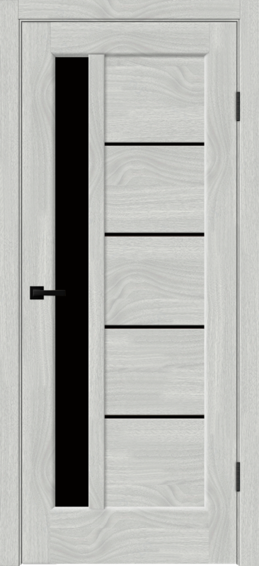 Межкомнатная дверь SOFTWOOD PREMIER 3 со стеклом без притвора Орех американский светлый 600х2000