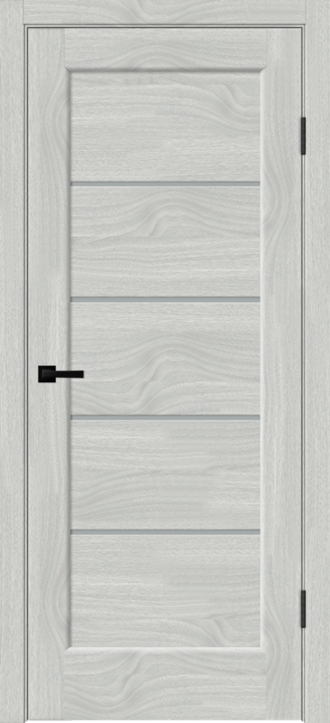 Межкомнатная дверь SOFTWOOD PREMIER 1 со стеклом без притвора Орех американский светлый 600х2000