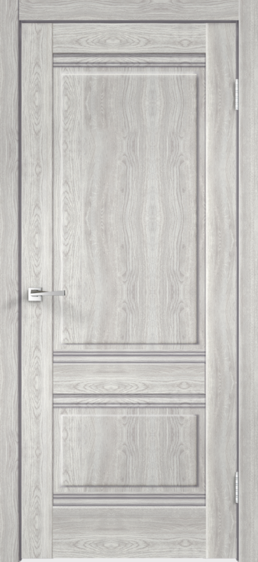 Дуб дымчатый, 600х2000, LR, б/врезки замка и петель