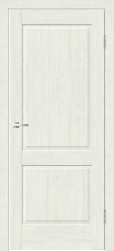 Межкомнатная дверь экошпон АЛЬТО 11 глухое 2P без притвора Дуб перл 600х2000