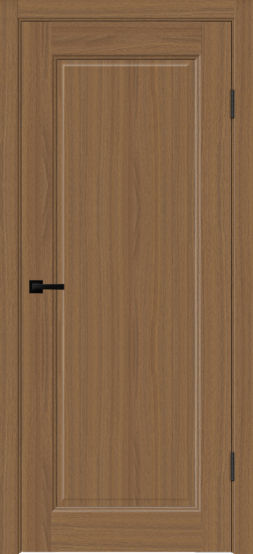 Межкомнатная дверь СОФТ ВУД ВИЛЛА глухое 4P без притвора Орех американский мореный 600х2000