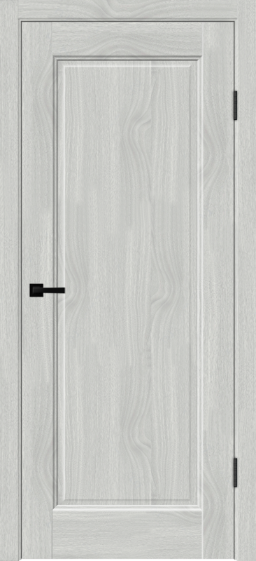 Межкомнатная дверь СОФТ ВУД ВИЛЛА глухое 4P без притвора Орех американский светлый 600х2000