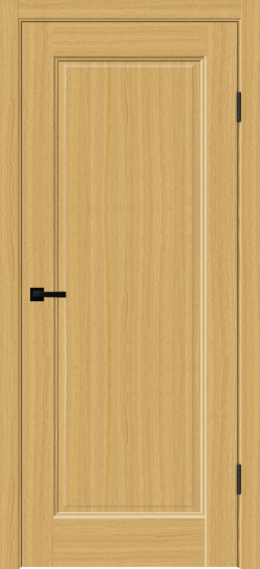 Межкомнатная дверь СОФТ ВУД ВИЛЛА глухое 4P без притвора Орех американский соломенный 600х2000