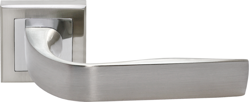 Ручка дверная RAP 15-S RUCETTI белый никель/хром
